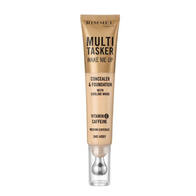 Rimmel Multi-Tasker Wake Me Up Foundation & Concealer 040 Ivory