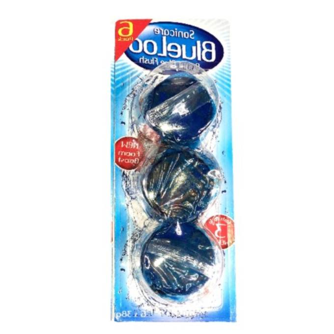 Sanicare Blue Toilet Cistern Blocks 12 Pack 38g, Toilet Bowl Cleaner