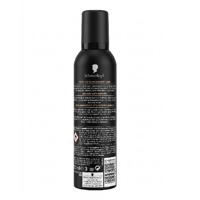 Schwarzkopf Styling Keratin Hair Mousse 250 ml