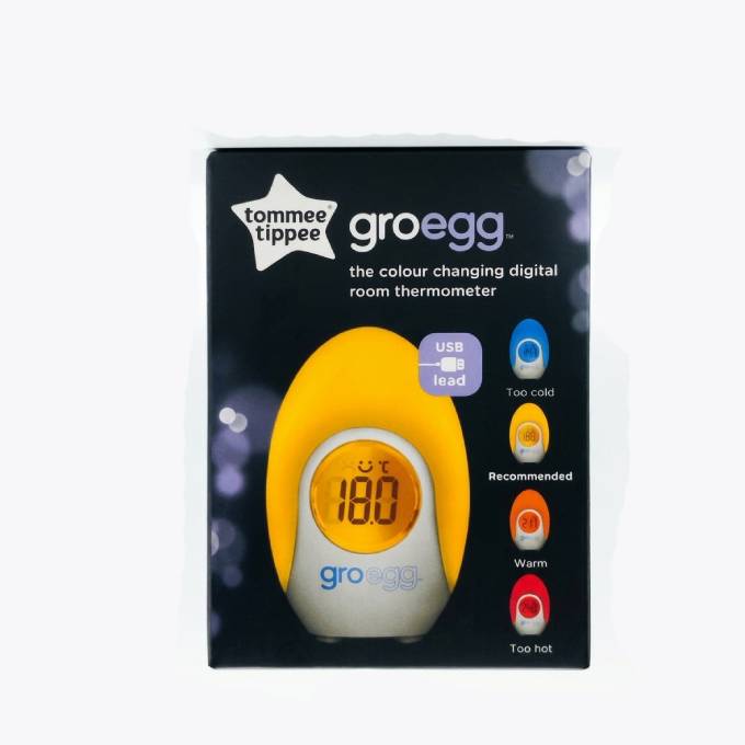 Tommee Tippee Groegg Digital Colour Changing Room Thermometer and Night Light